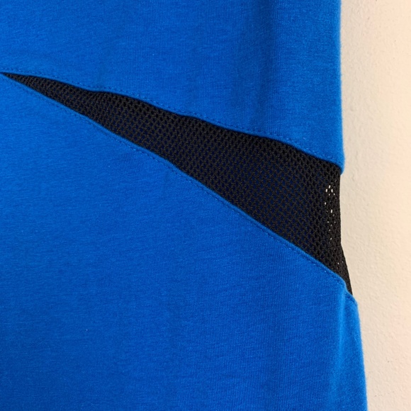 ROCK & REPUBLIC — Blue Mesh Bodycon Mini Dress XS - Picture 5 of 8